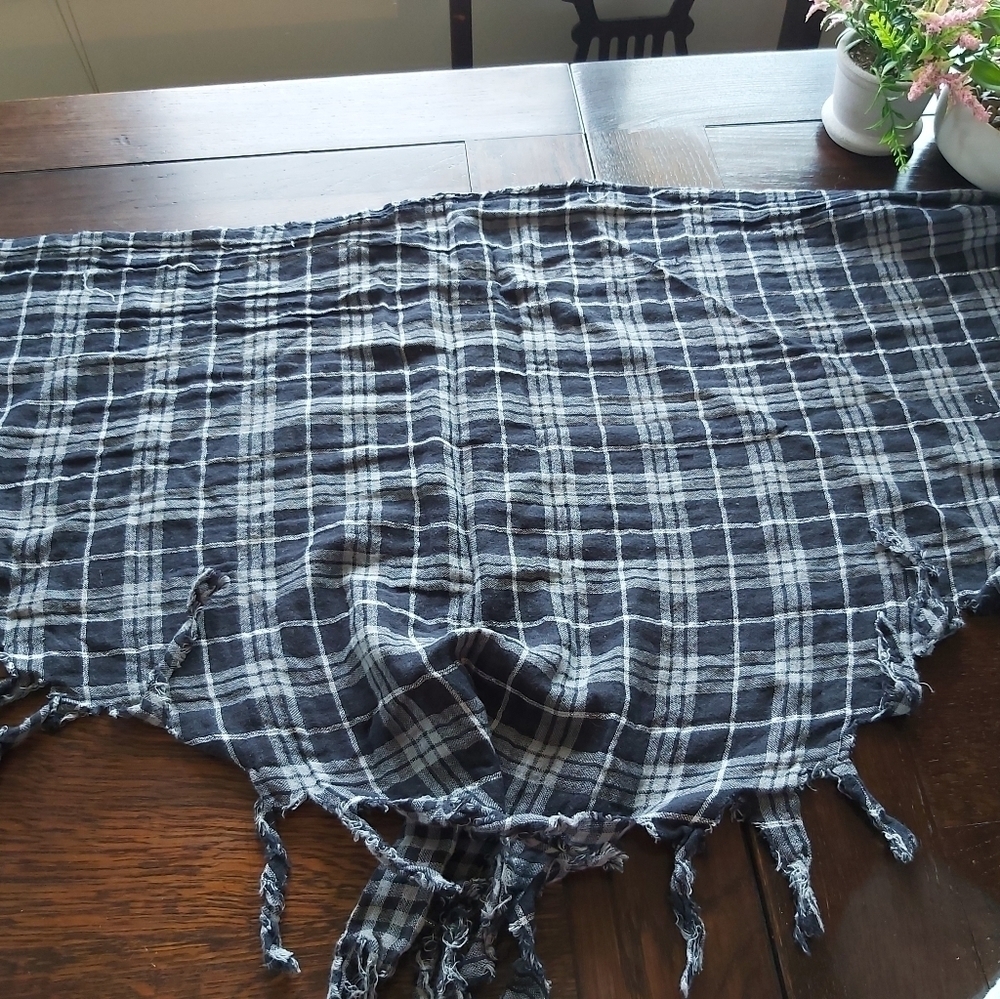 PLAID SCARF//B2B
